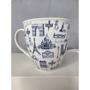 Milly Green Paris Icons Mug 16oz New